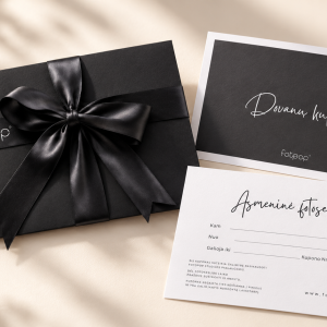 Dovanų kuponas – asmeninė fotosesija darbo dienomis | 120 €
